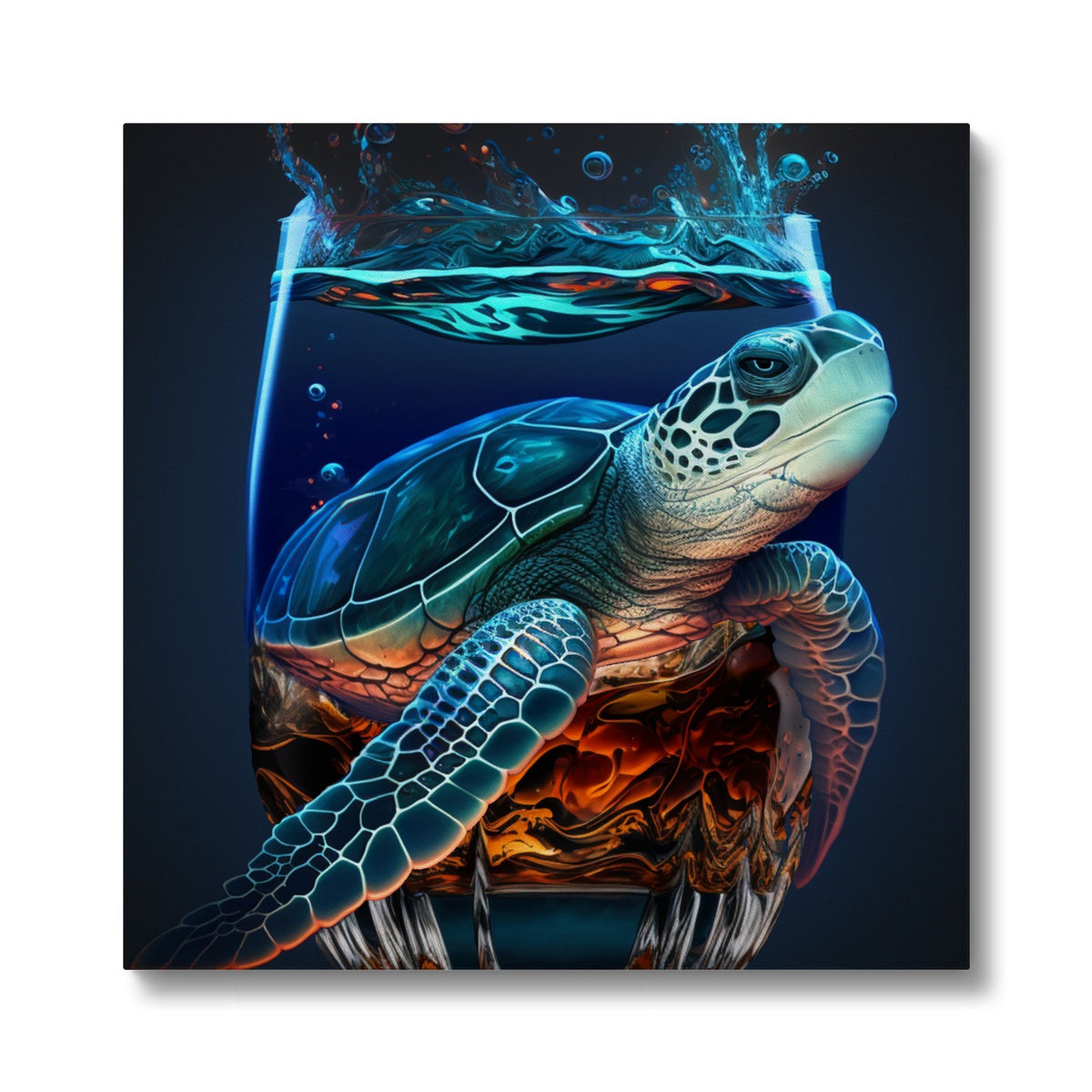 Tipsy Turtle Eco Canvas