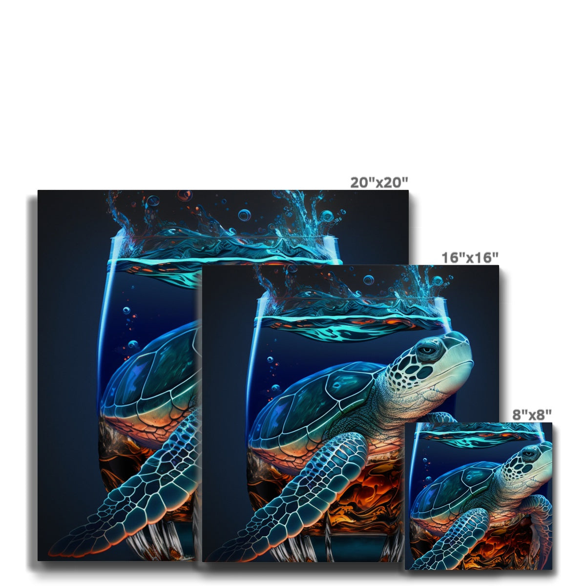 Tipsy Turtle Eco Canvas