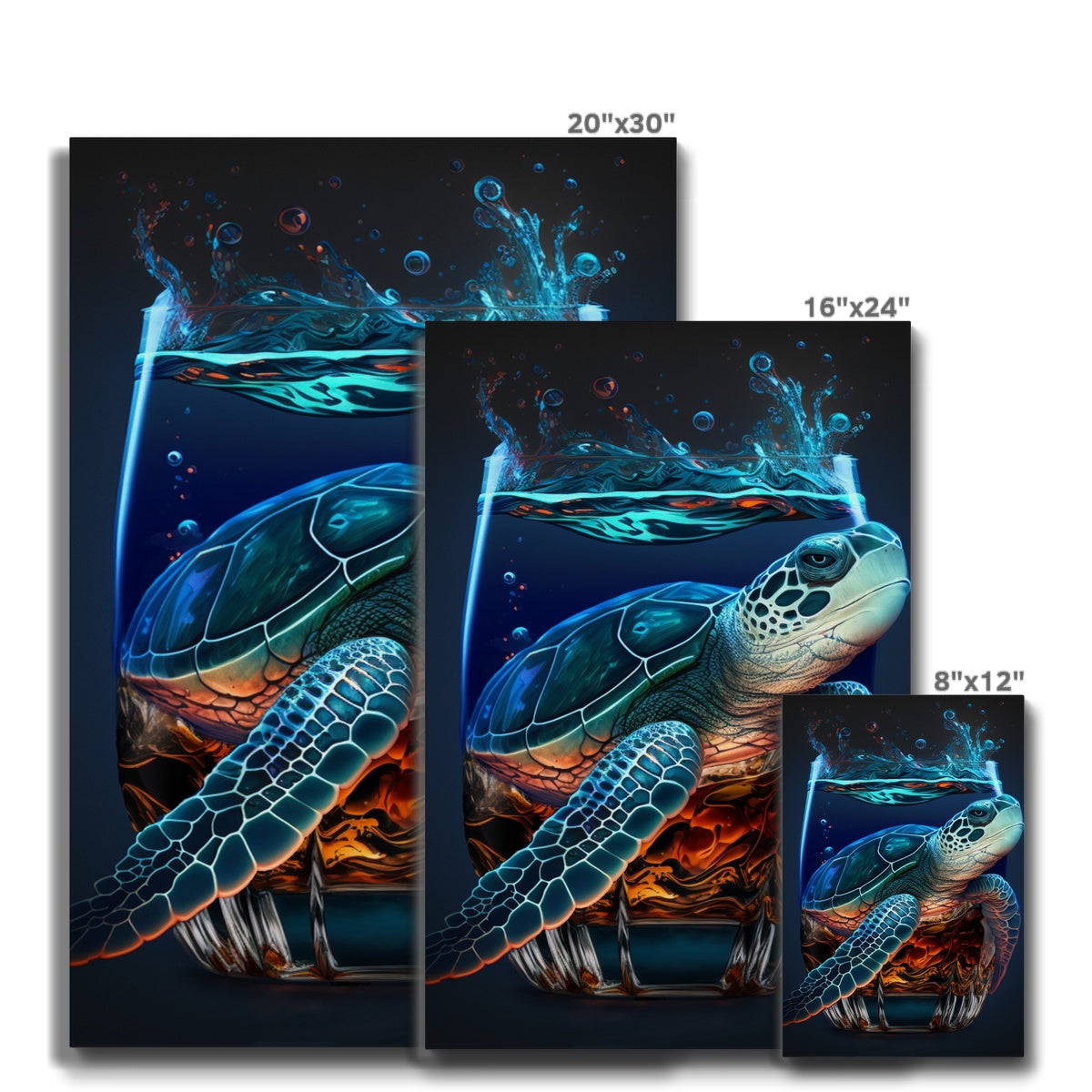 Tipsy Turtle Eco Canvas