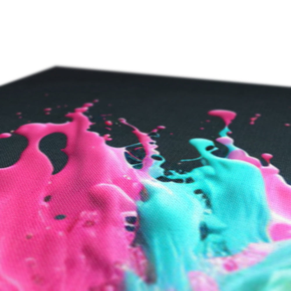 A splash of Flamingo Canvas- Limited edition print