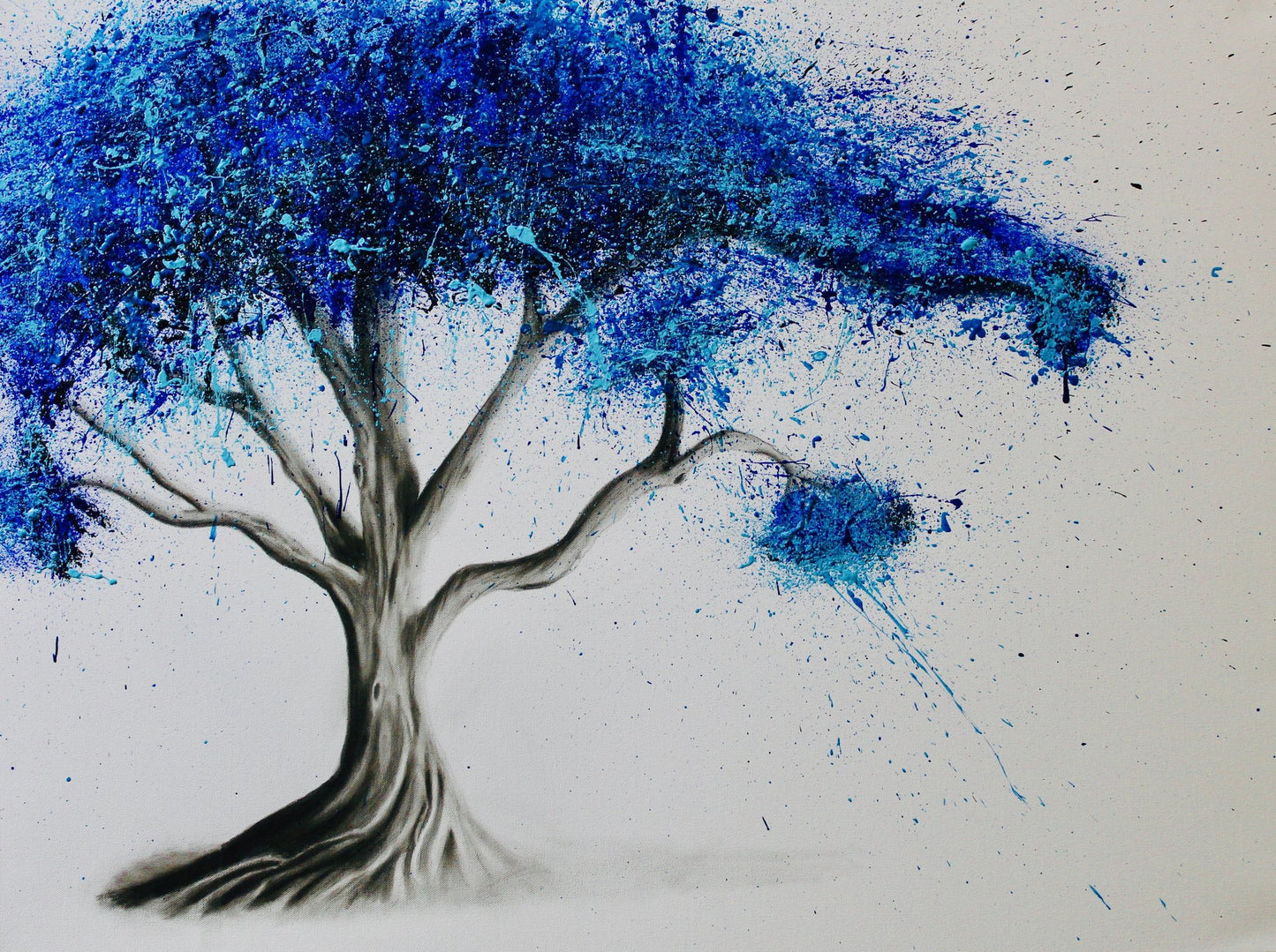 Blue windy day