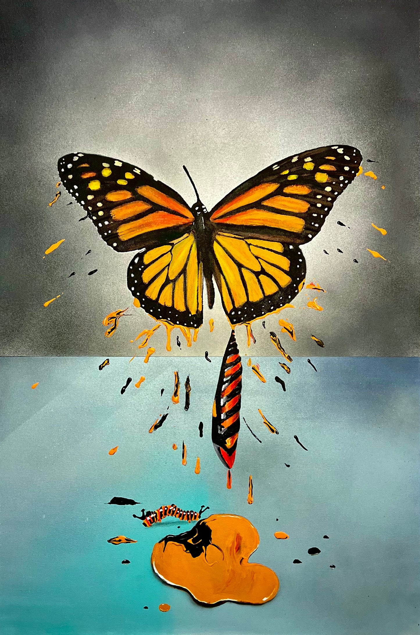 "Beauty of the Monarch"- Original
