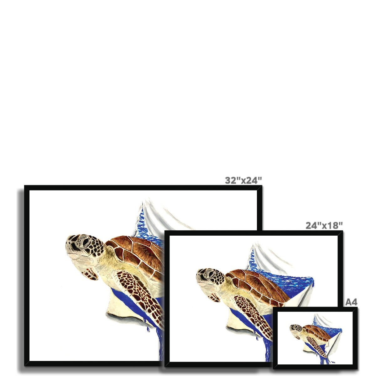 Better Waters Framed Print