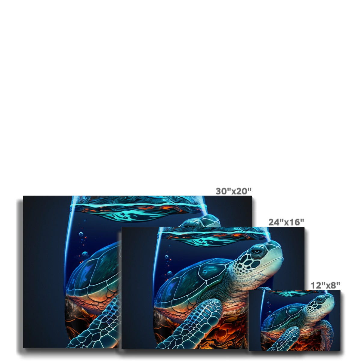 Tipsy Turtle Eco Canvas