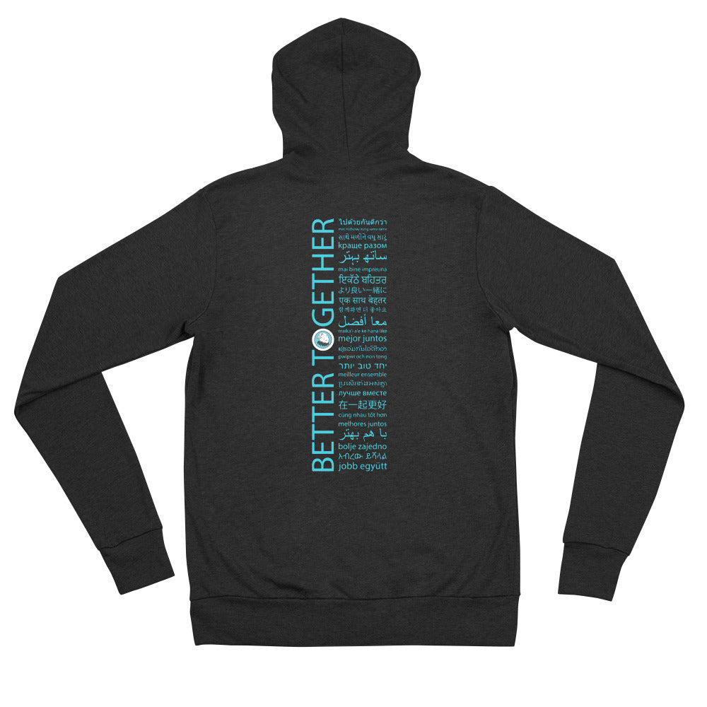 Mt Scott Unisex zip hoodie