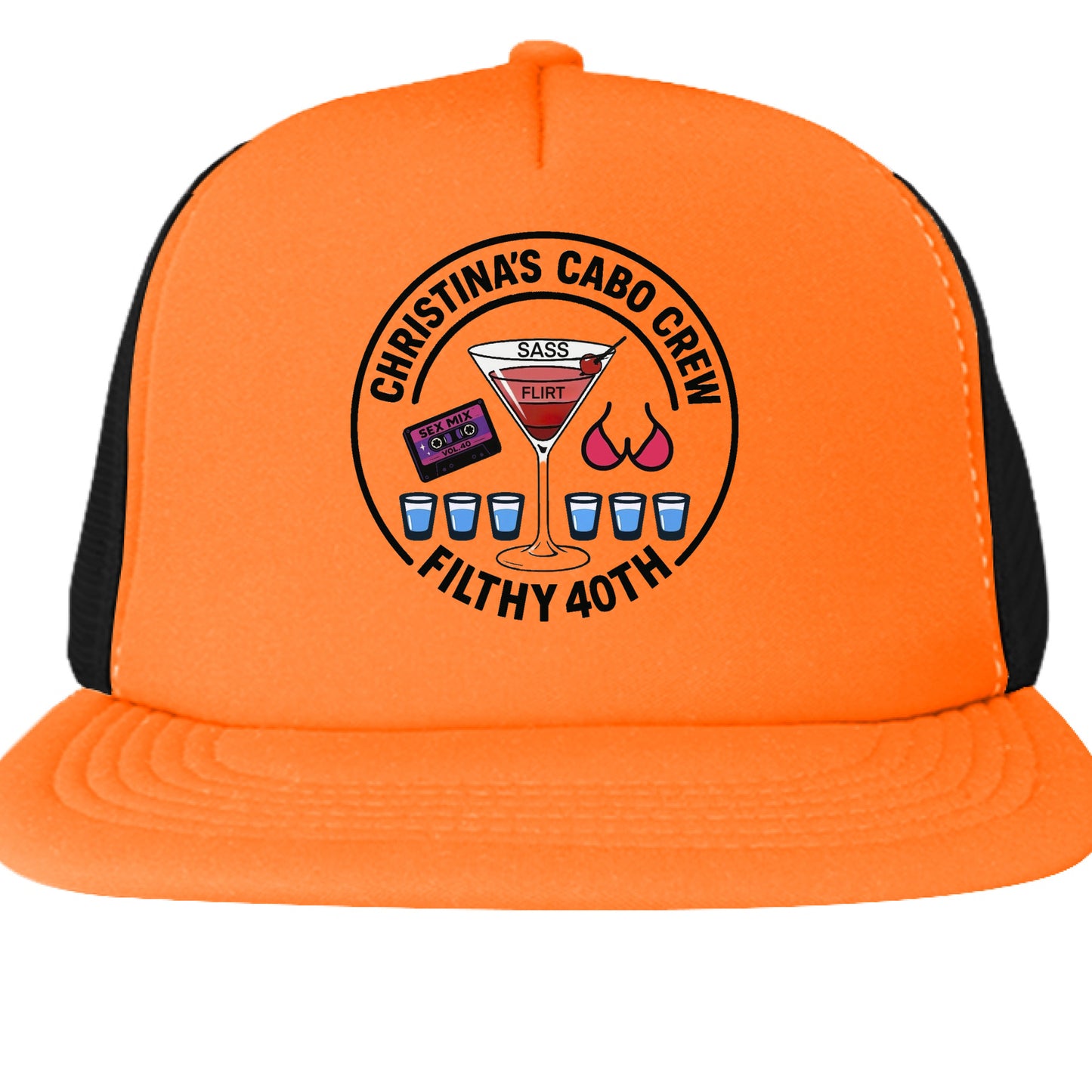Neon Orange - FRONT