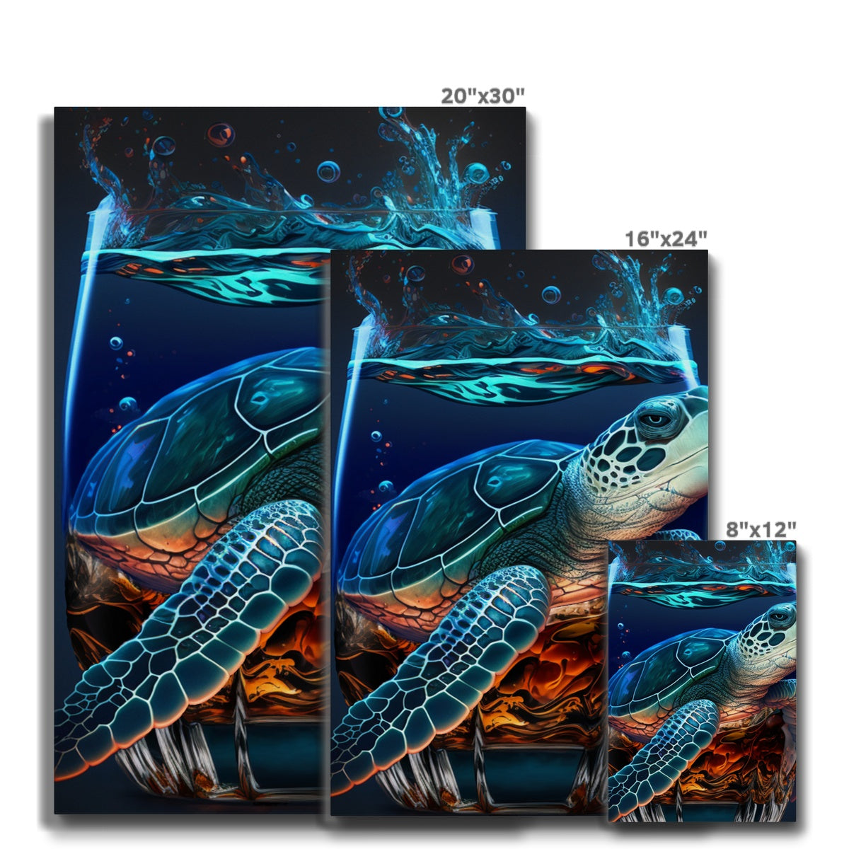 Tipsy Turtle Eco Canvas