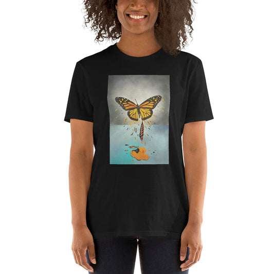 Butterfly logo Short-Sleeve Unisex T-Shirt